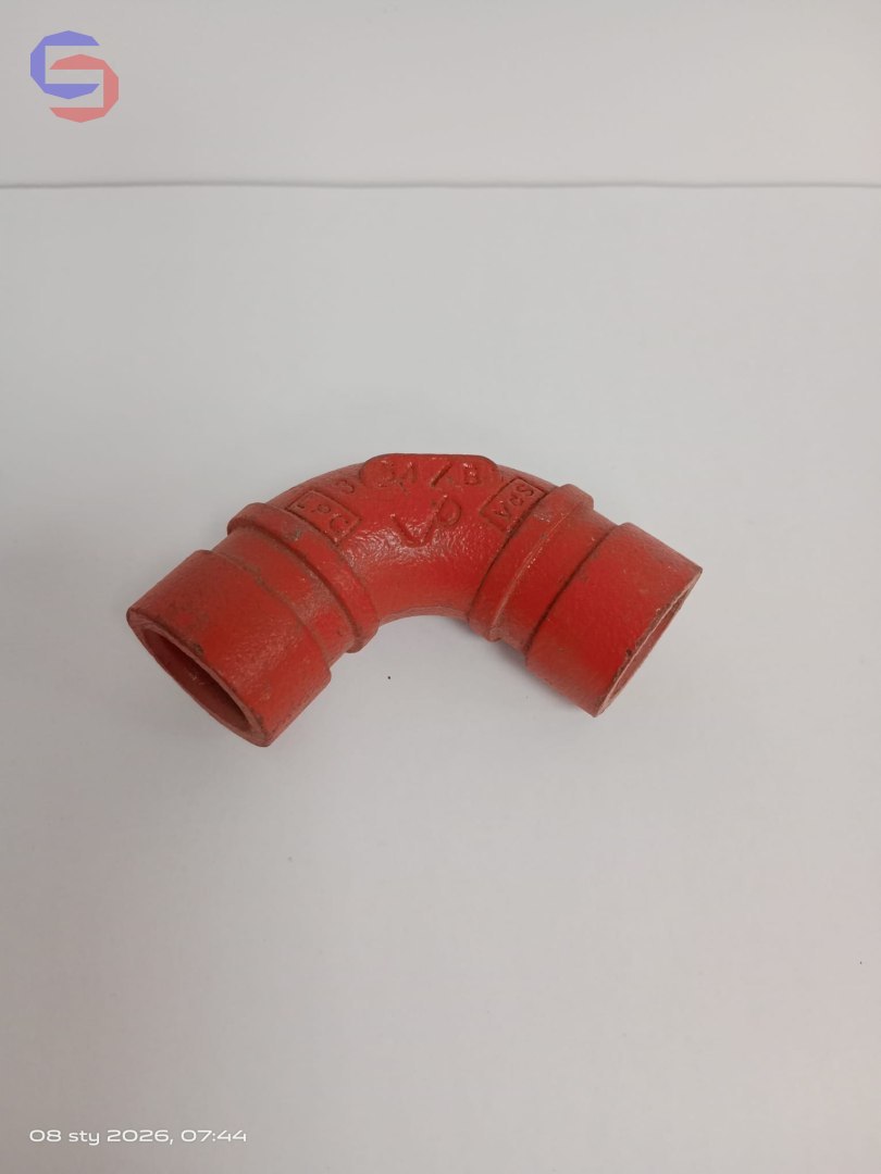 Kolano Victaulic NO 10 DN25 malowane RAL 3000